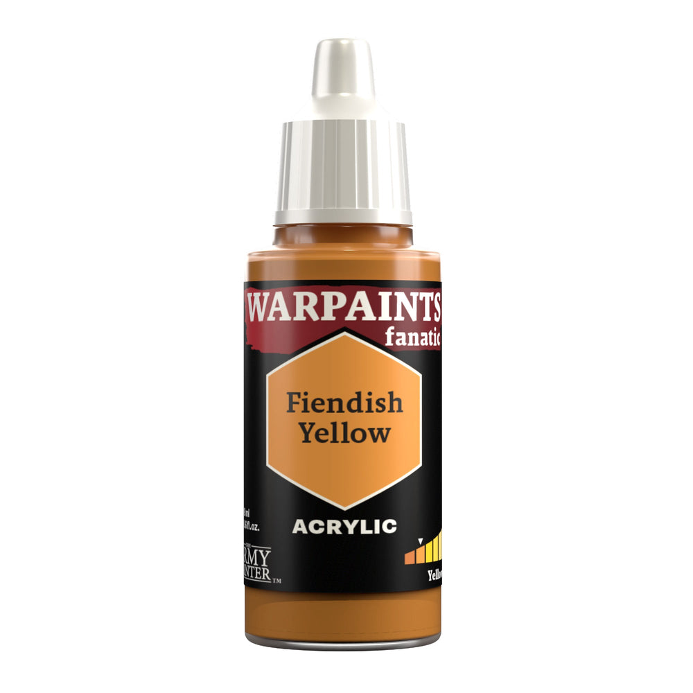 Army Painter Warpaints Fanatic: Fiendish Yellow 18ml (ONLINE ORDER ONLY)