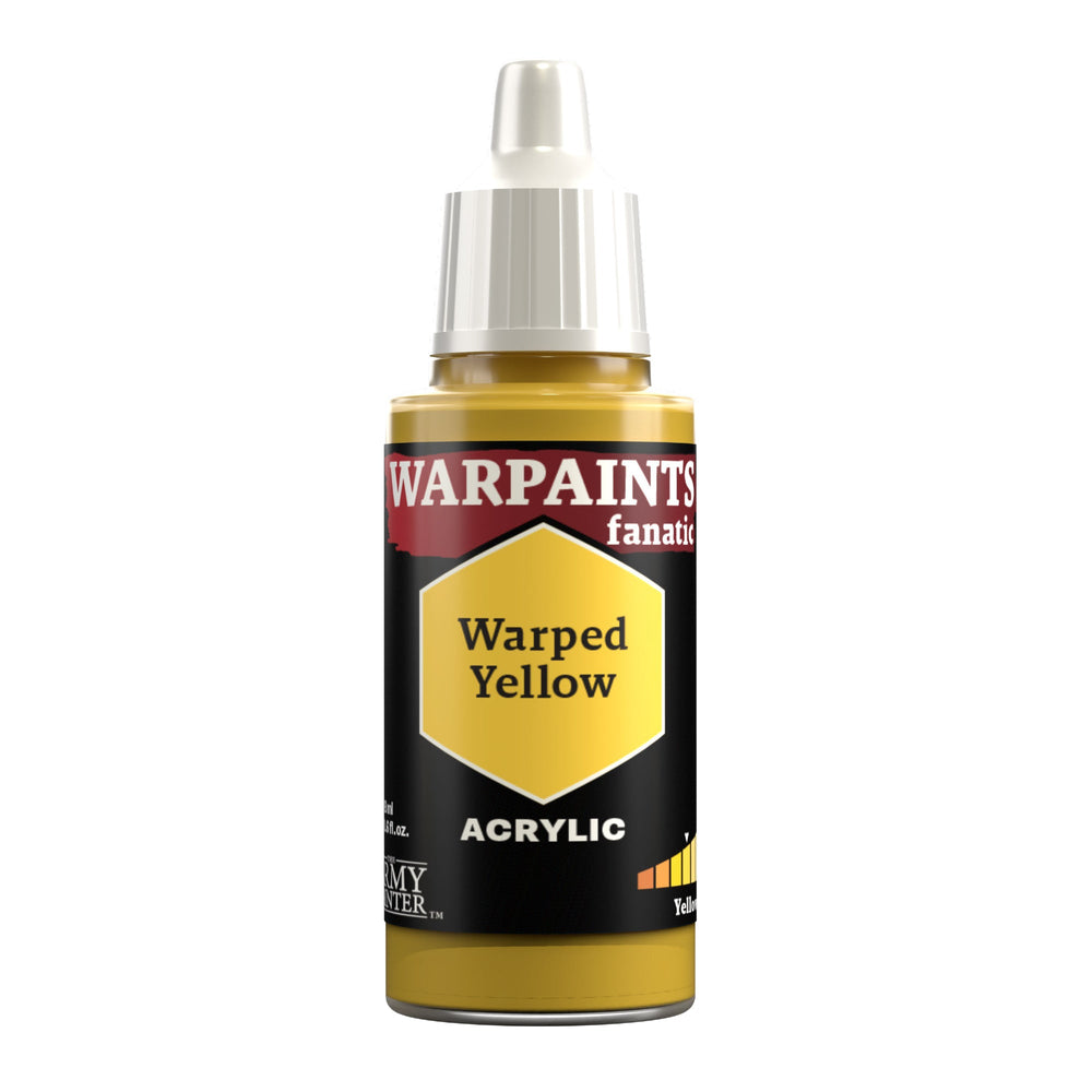 Army Painter Warpaints Fanatic: Warped Yellow 18ml (ONLINE ORDER ONLY)