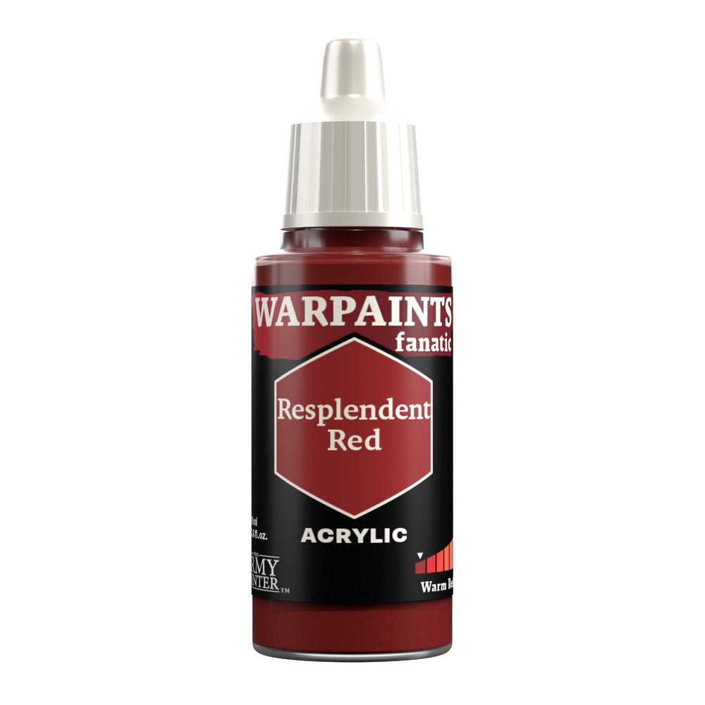Army Painter Warpaints Fanatic: Resplendent Red 18ml (ONLINE ORDER ONLY)