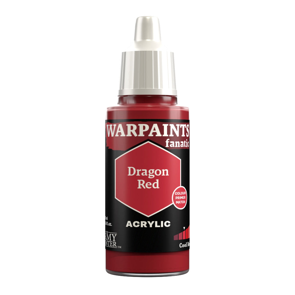 Army Painter Warpaints Fanatic: Dragon Red 18ml (ONLINE ORDER ONLY)