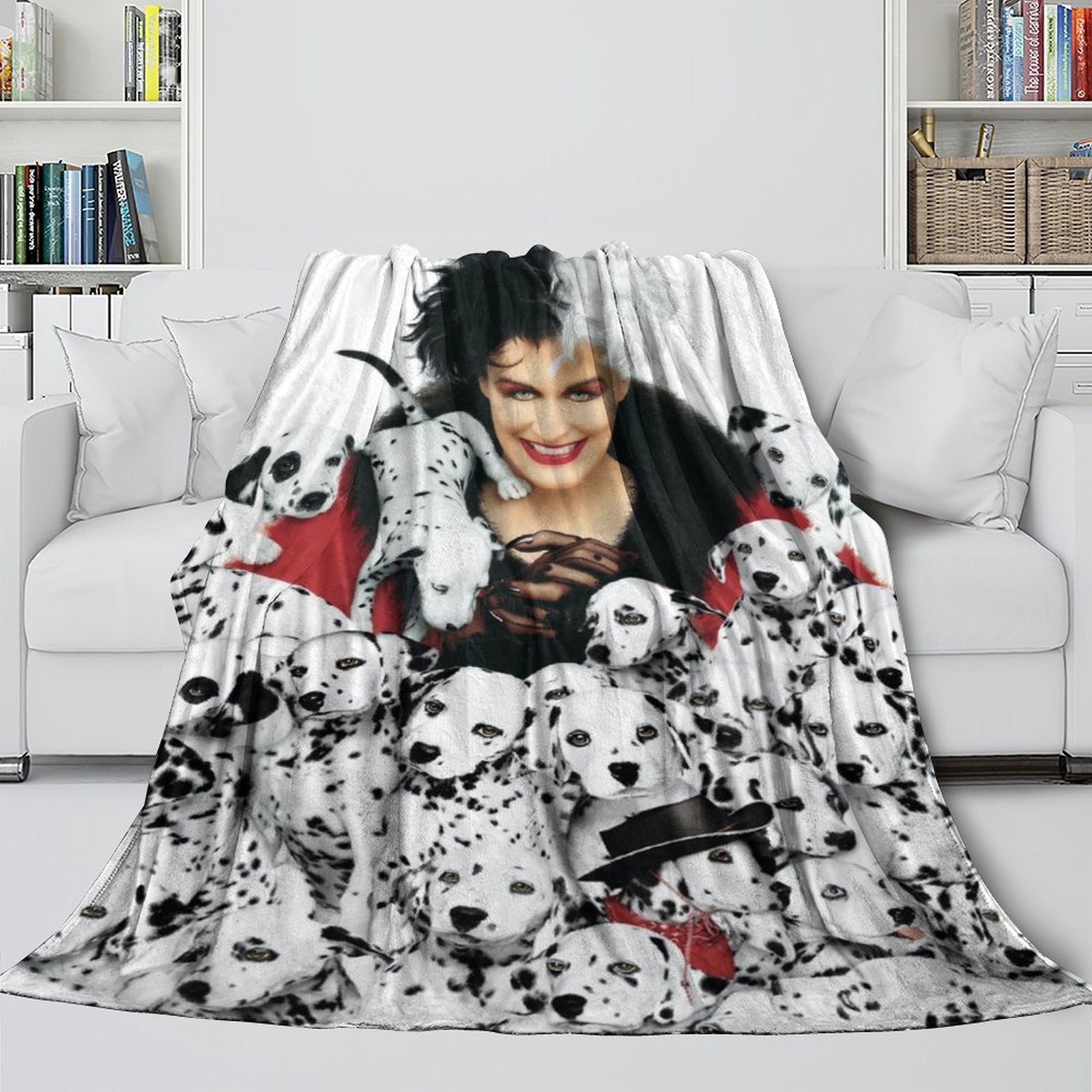 101 Dalmatians Blanket Flannel Throw Room Decoration (Online Order Only)