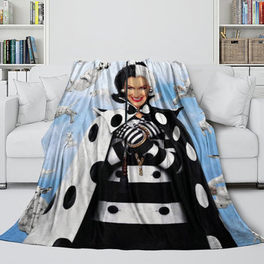101 Dalmatians Blanket Flannel Throw Room Decoration (Online Order Only)