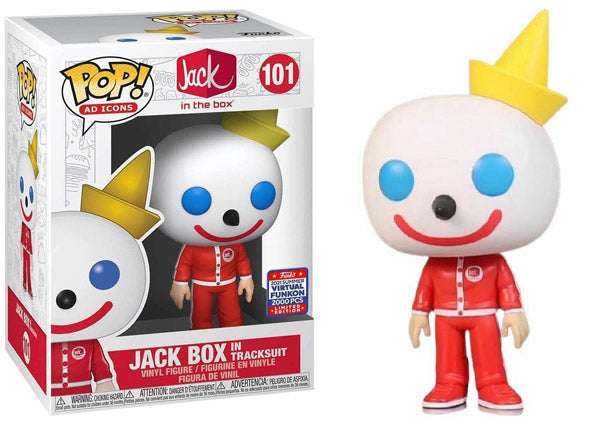 Jack Box in Tracksuit (Ad Icons) 101 - 2021 Virtual Funkon Exclusive /2000 Made [light damage] (Online Order Only)