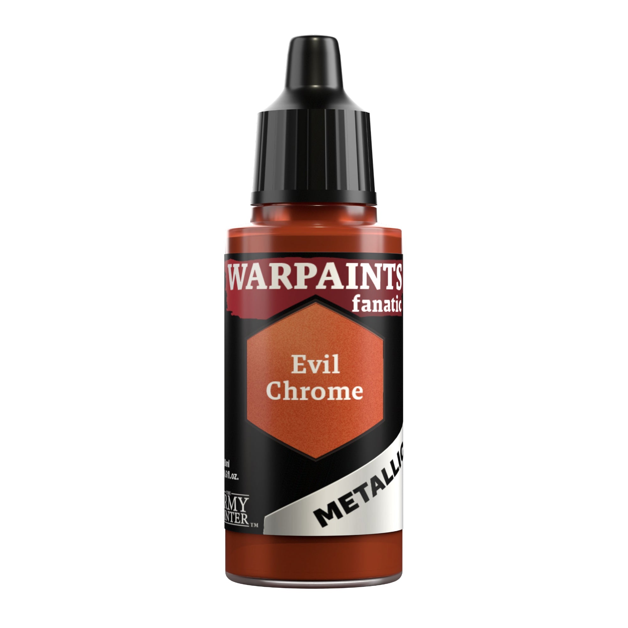 Army Painter Warpaints Fanatic: Metallic - Evil Chrome 18ml (ONLINE ORDER ONLY)