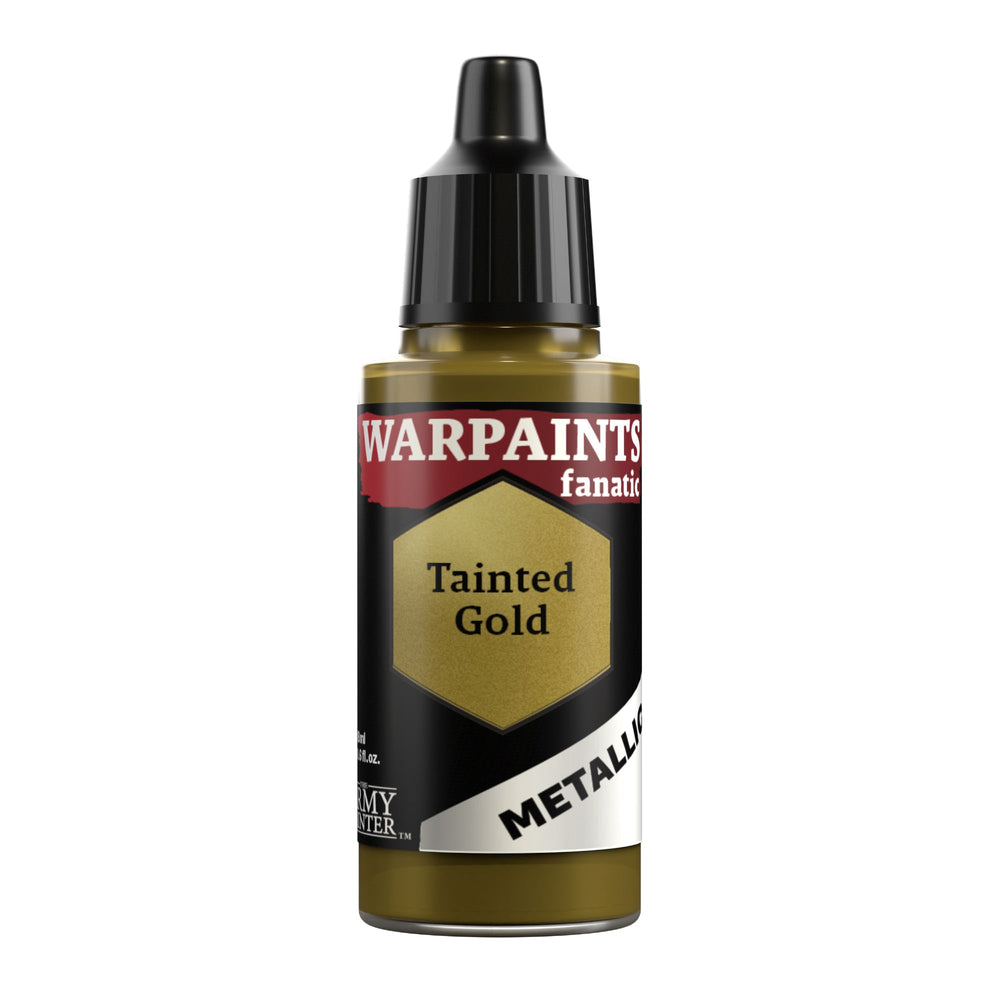 Army Painter Warpaints Fanatic: Metallic - Tainted Gold 18ml (ONLINE ORDER ONLY)