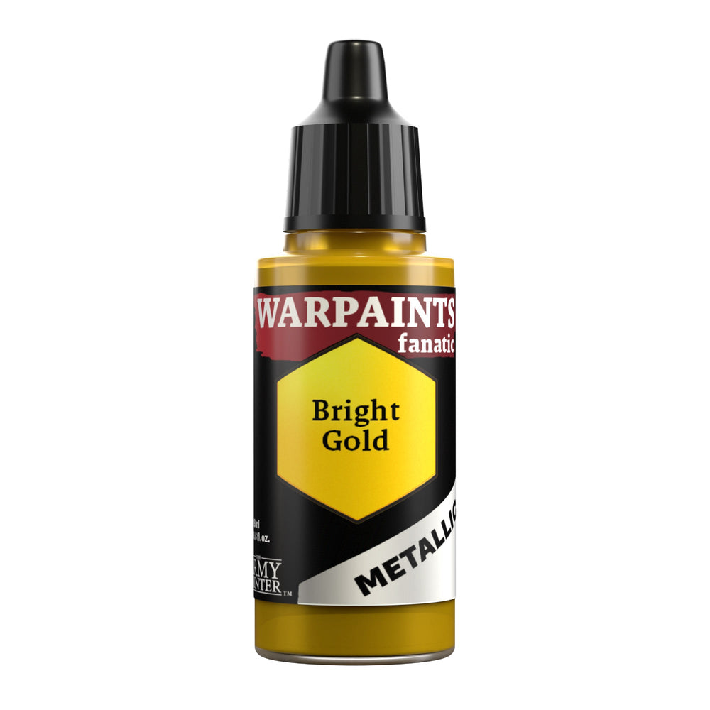 Army Painter Warpaints Fanatic: Metallic - Bright Gold 18ml (ONLINE ORDER ONLY)