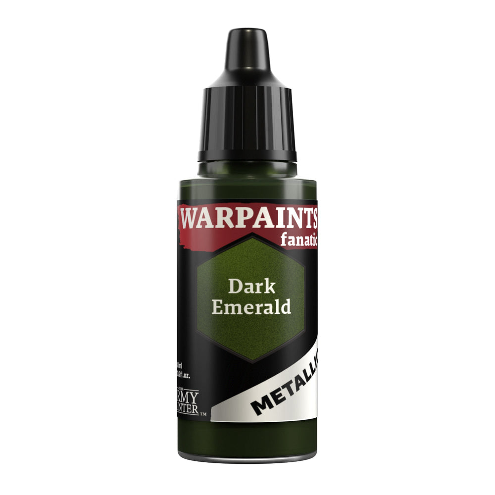 Army Painter Warpaints Fanatic: Metallic - Dark Emerald 18ml (ONLINE ORDER ONLY)