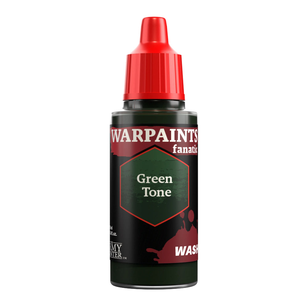 Army Painter Warpaints Fanatic: Wash - Green Tone 18ml (ONLINE ORDER ONLY)