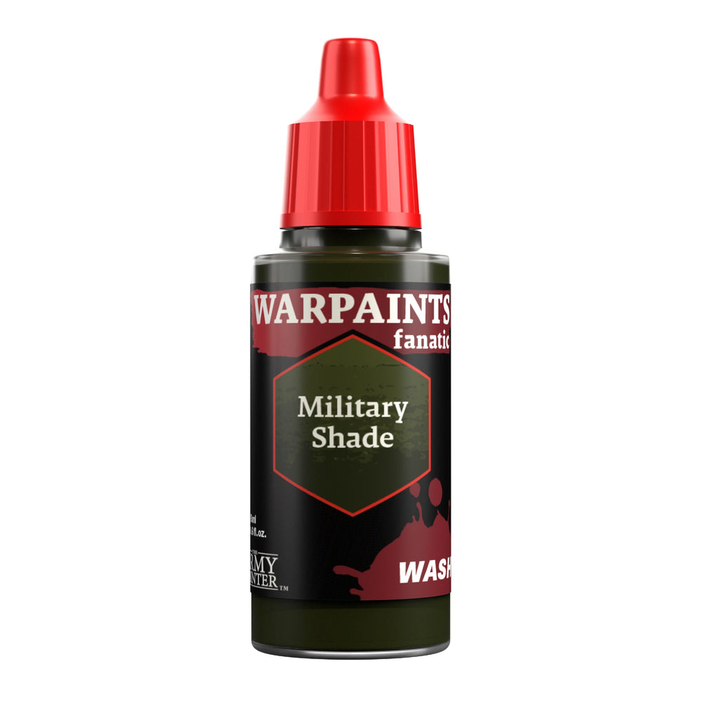 Army Painter Warpaints Fanatic: Wash - Military Shade 18ml (ONLINE ORDER ONLY)