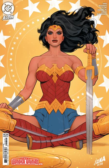 Wonder Woman #16 B David Nakayama Variant (12/18/2024) Dc (ONLINE ORDER ONLY)
