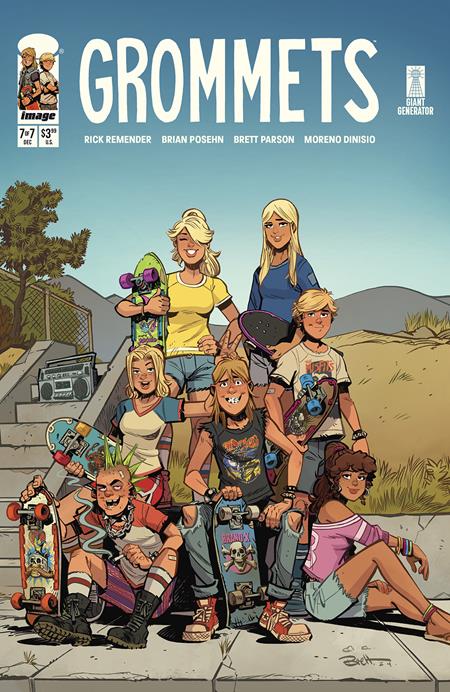 Grommets #7 (Of 7) A Brett Parson Rick Remender (05/07/2025) Image (ONLINE ORDER ONLY)