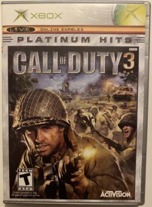 Call of Duty 3 (Platinum Hits) (Xbox) (ONLINE ORDER ONLY)