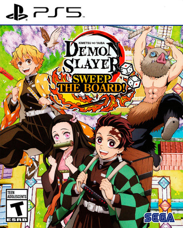 Demon Slayer Kimetsu no Yaiba - Sweep the Board! (PlayStation 5) (ONLINE ORDER ONLY)