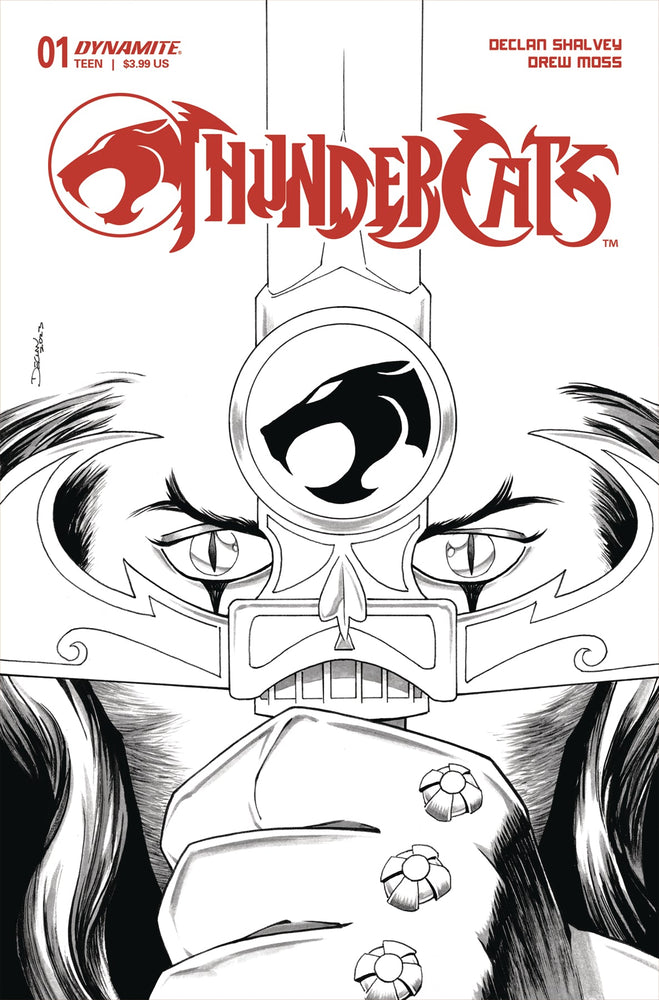 Thundercats #1 Q 1:10 Declan Shalvey Line Art Variant (02/07/2024) Dynamite (ONLINE ORDER ONLY)