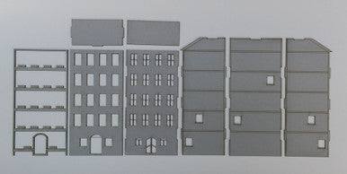 15mm European City Building (Matboard) - 15MCSS102 (Online Order Only)