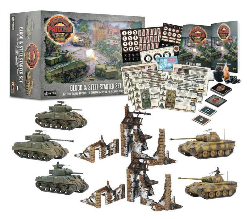 Achtung Panzer! Blood & Steel Starter Set (ONLINE ORDER ONLY)