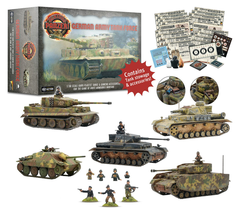 Achtung Panzer! German Army Tank Force (ONLINE ORDER ONLY)