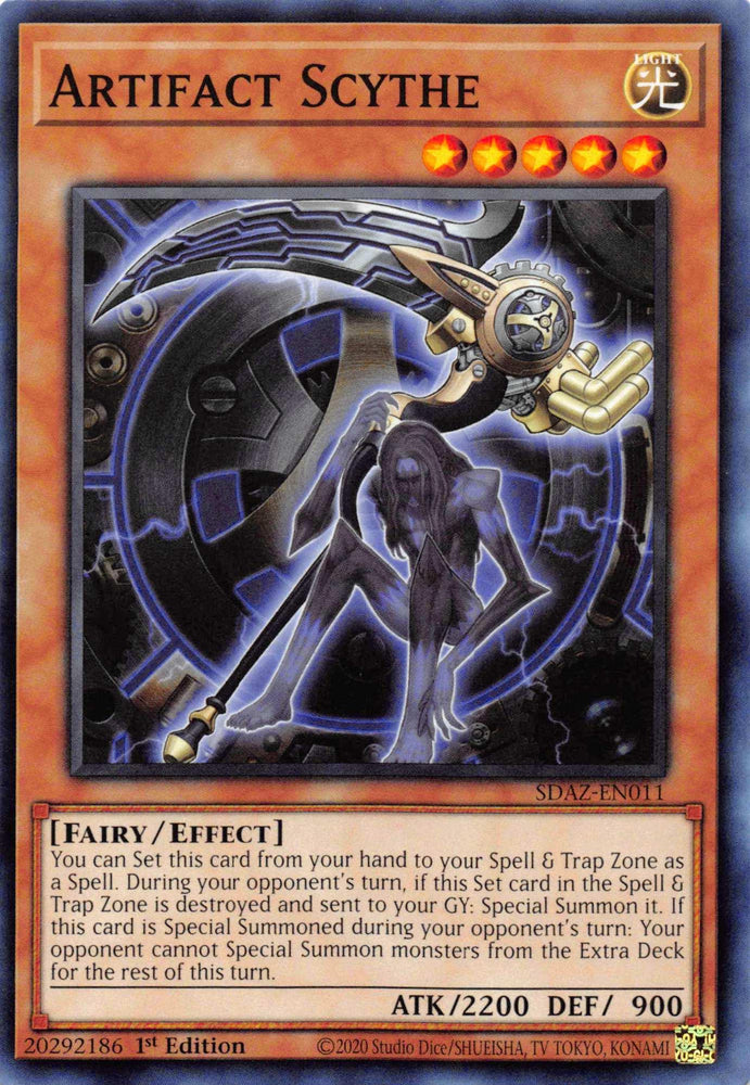 Artifact Scythe [SDAZ-EN011] Common (ONLINE ORDER ONLY)