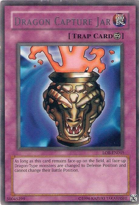 Dragon Capture Jar [LOB-EN045] Rare (ONLINE ORDER ONLY)