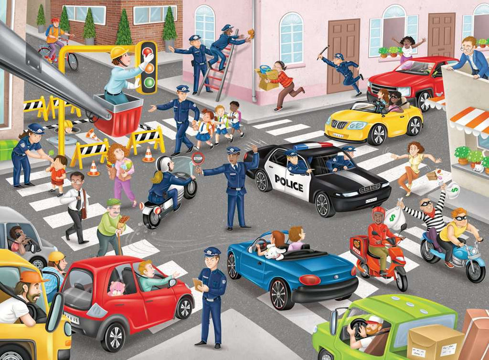 Puzzle: Police Patrol (ONLINE ORDER ONLY)