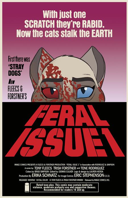 Feral #1 B Trish Forstner & Tony Fleecs Dawn Of The Dead Homage Variant (03/27/2024) Image (ONLINE ORDER ONLY)