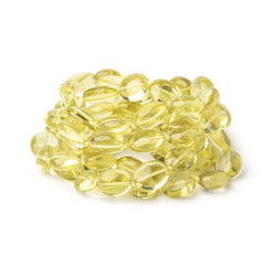 10.5-12.5mm Lemon Quartz Plain Oval Beads 161 inch 35 pieces AA (ONLINE ORDER ONLY)