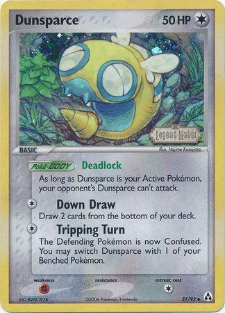 Dunsparce (31/92) (Stamped) [EX: Legend Maker] (Online Only)