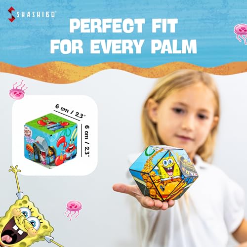 SHASHIBO Magnetic Puzzle Cube: Spongebob Squarepants - Krusty Krab (ONLINE ORDER ONLY)
