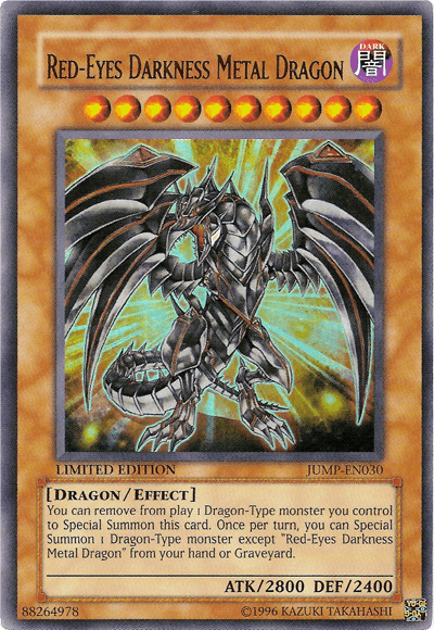 Red-Eyes Darkness Metal Dragon [JUMP-EN030] Ultra Rare (ONLINE ORDER ONLY)
