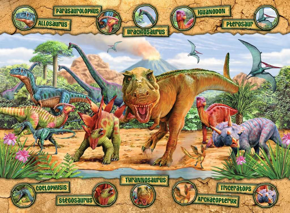 Puzzle: Dinosaurs (ONLINE ORDER ONLY)