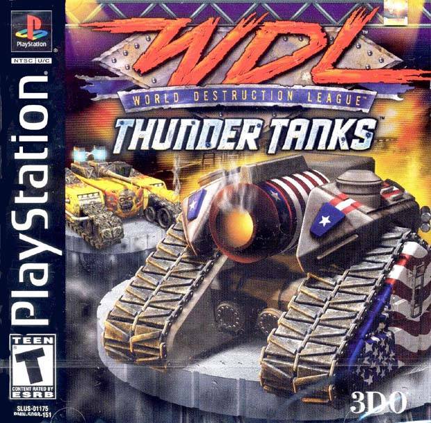 World Destruction League: Thunder Tanks (Playstation) (ONLINE ORDER ONLY)