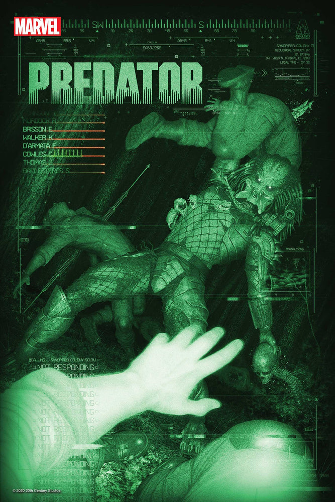 Predator #1 B Rahzzah Variant (08/03/2022) Marvel (ONLINE ORDER ONLY)