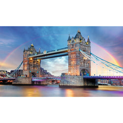 Trefl Red 1000 Piece Puzzle & Sorter - Rainbow over Tower Bridge (ONLINE ORDER ONLY)
