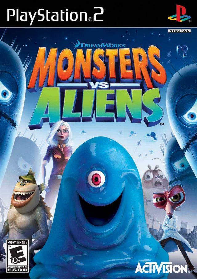 Monsters vs. Aliens (Playstation 2) (Online Order Only)