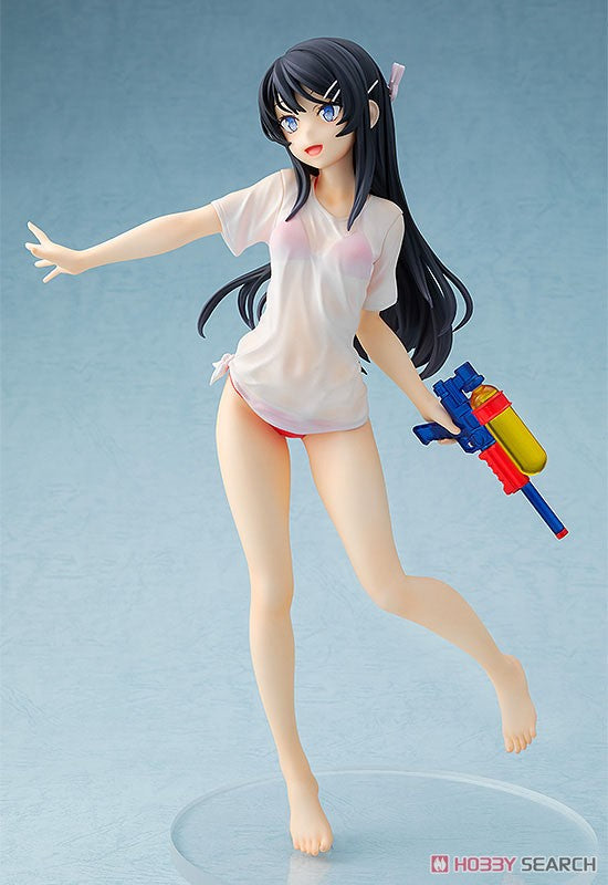 Chara-ani Rascal Does Not Dream of Bunny Girl Senpai: Mai Sakurajima (Water Gun Date Ver.) 1:7 Scale PVC Figure (ONLINE ORDER ONLY)