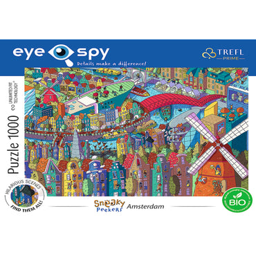 Trefl Prime Eye Spy Sneaky Peakers: Amsterdam 1000 Piece Puzzle