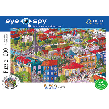 Trefl Prime Eye Spy Sneaky Peakers: Paris 1000 Piece Puzzle