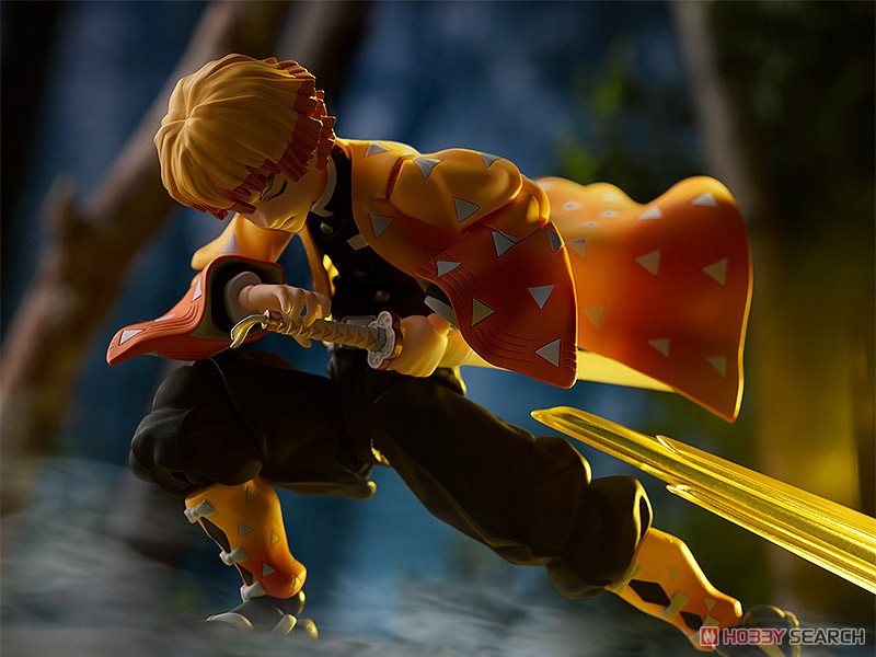 Demon Slayer: Kimetsu no Yaiba figma 522 DX Edition Zenitsu Agatsuma Figure (ONLINE ORDER ONLY)