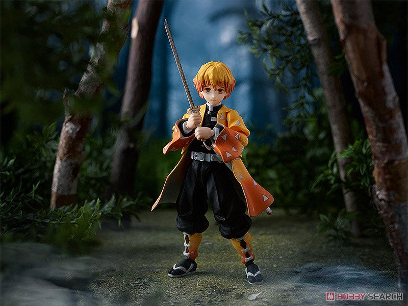 Demon Slayer: Kimetsu no Yaiba figma 522 DX Edition Zenitsu Agatsuma Figure (ONLINE ORDER ONLY)
