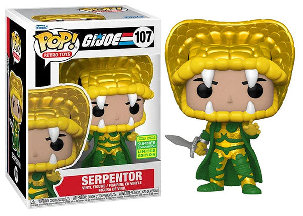Serpentor (G.I. Joe, Retro Toys) 107 - 2022 Summer Convention Exclusive (Online Order Only)