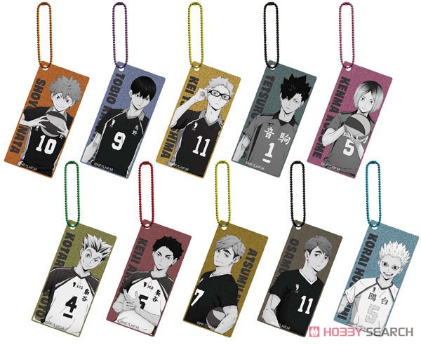 Haikyuu! TO THE TOP! Metallic Trading Acrylic Key Ring Blind Box (ONLINE ORDER ONLY)