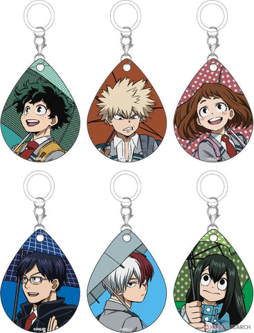 My Hero Academia Trading Acrylic Charm (Umbrella Maker) (Rainy Day) Keychain blind box ( 1 Blind Box ) (ONLINE ORDER ONLY)
