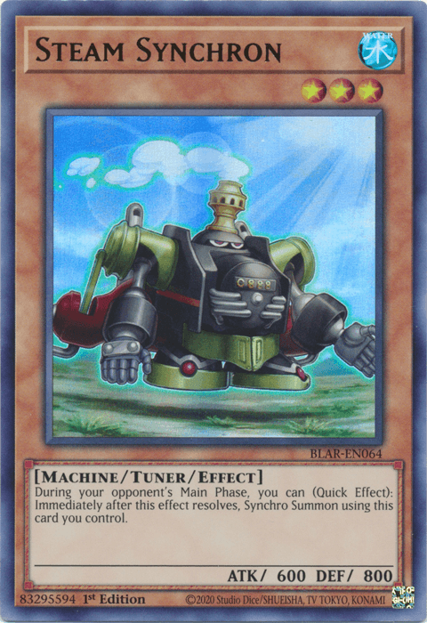 Steam Synchron [BLAR-EN064] Ultra Rare (ONLINE ORDER ONLY)