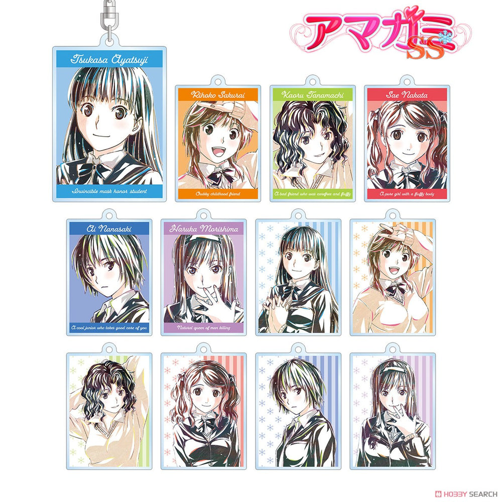 Amagami SS Trading Ani-Art Acrylic Key Ring Blind Box (1 Blind Box) (ONLINE ORDER ONLY)