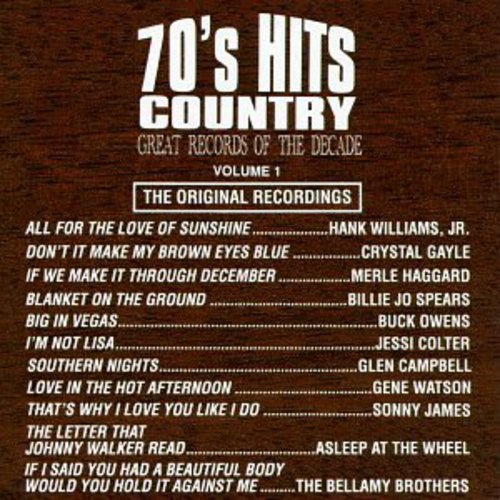 70's Country Hits 1 / Various [CD]