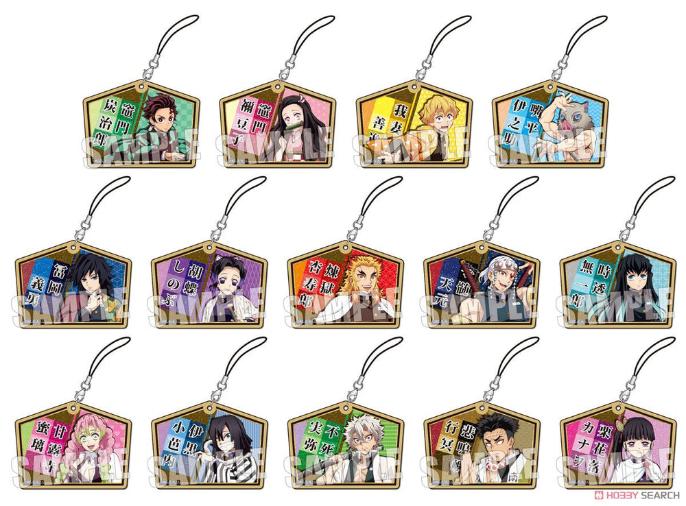 Trading Wooden Tag Strap [Demon Slayer: Kimetsu no Yaiba] Blind Box (1 Blind Box) (ONLINE ORDER ONLY)