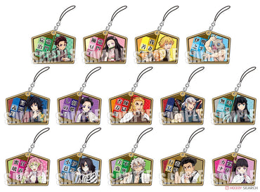 Trading Wooden Tag Strap [Demon Slayer: Kimetsu no Yaiba] Blind Box (1 Blind Box) (ONLINE ORDER ONLY)