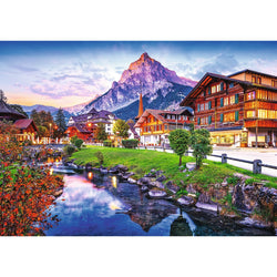 Trefl Premium Plus Alpine Village, Switzerland 1000 Piece Puzzle