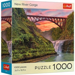 Trefl Red National Parks New River Gorge 1000 Piece Puzzle