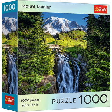 Trefl Red National Parks Mount Rainier 1000 Piece Puzzle